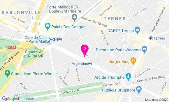 Localisation Jacques Bessade