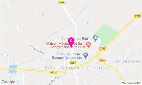 Localisation Sandrine Thibault