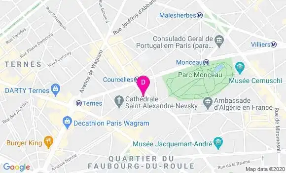 Localisation William Sainte Rose