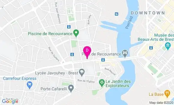 Localisation Marlene Caer