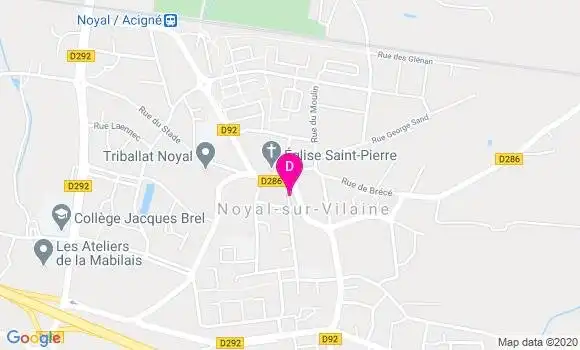 Localisation Charline Poirier
