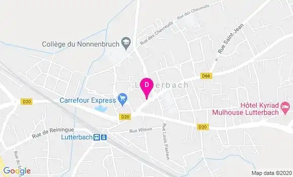 Localisation Carole Cournault Buchert