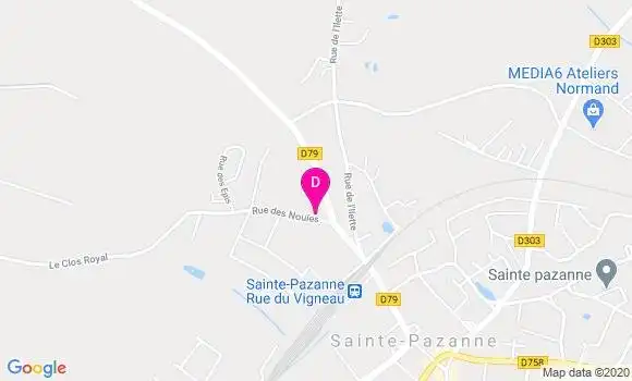 Localisation Annabel Le Drevo