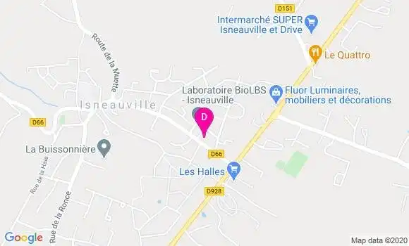 Localisation Emilye Bouchard