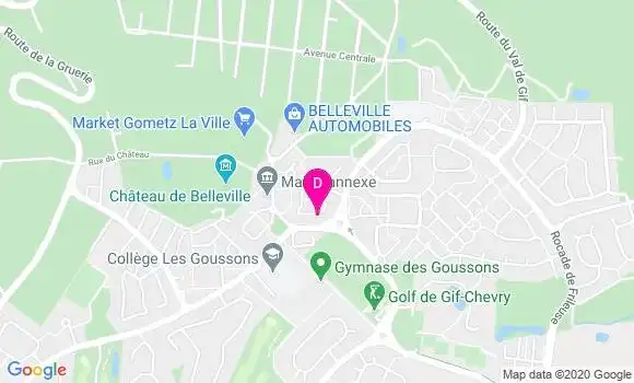 Localisation Sophie Samama