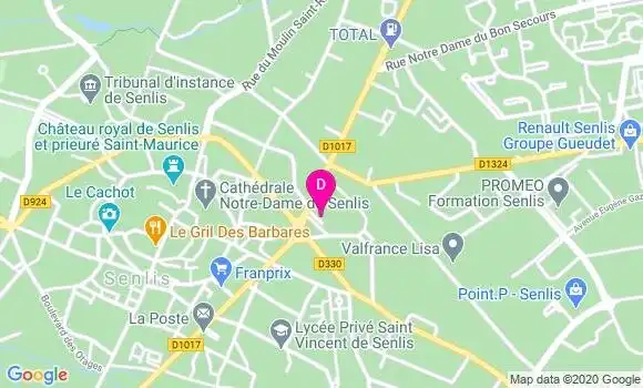 Localisation Jean Philippe Dubois