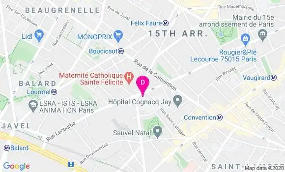 Localisation Olympe Semblat