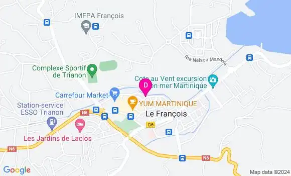 Localisation Anne Emilie Armougon
