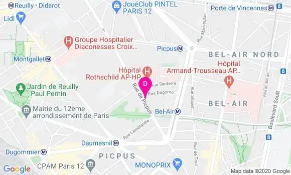 Localisation Jean Francois Faucher