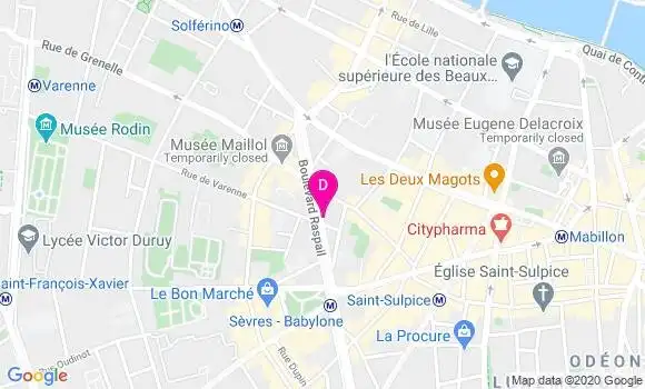 Localisation Touria De Maisoncelle