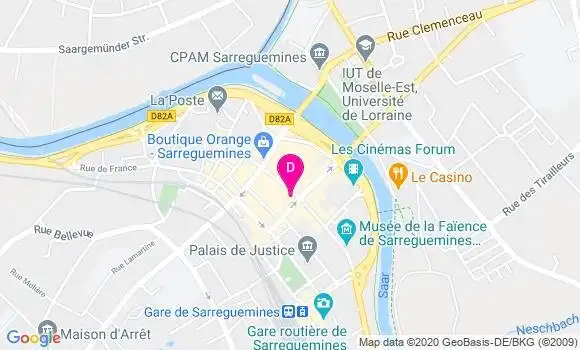 Localisation Benedicte Biebel