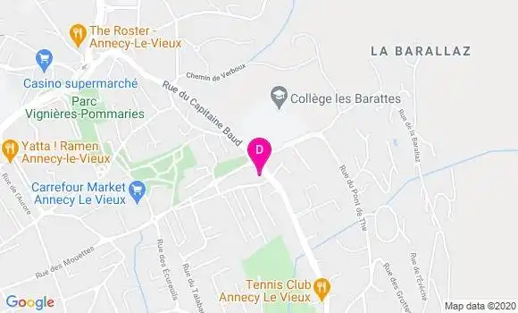 Localisation Frederic Gave