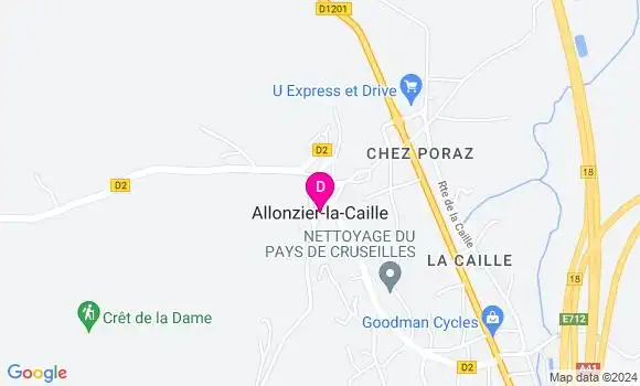 Localisation Delphine Maire