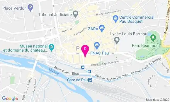 Localisation Camille Landric