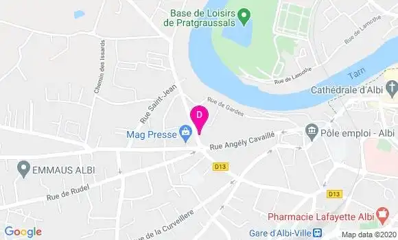 Localisation Laurence Paradis