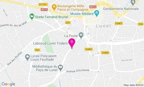 Localisation Christian Dourlhies