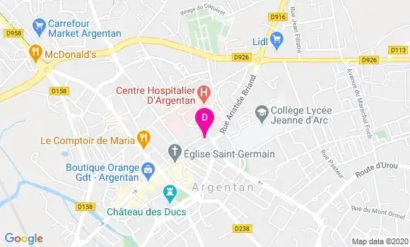 Localisation Alexis Yon