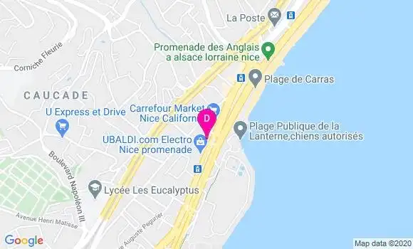 Localisation Anne Aimee Corazza