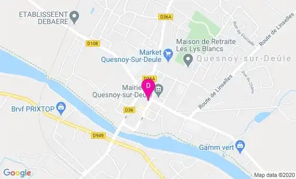 Localisation Jean Baptiste Meriaux