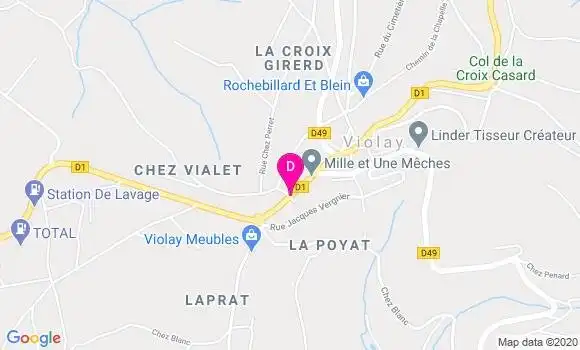 Localisation Christophe Salinas