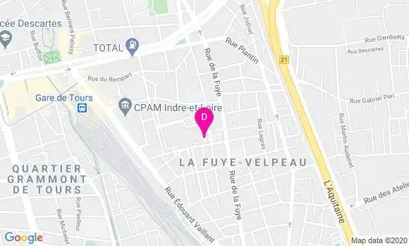Localisation Catherine Pedel Laborde