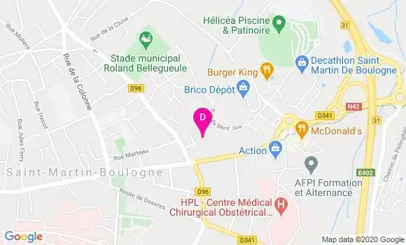 Localisation Anne Lebecq