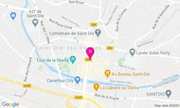 Localisation Didier Francois