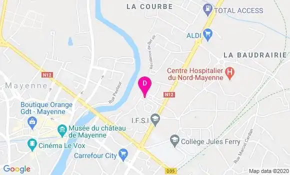 Localisation Christophe Rivet
