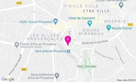 Localisation Audrey Giraudo