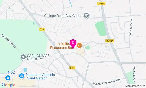 Localisation Mathilde Arrondeau