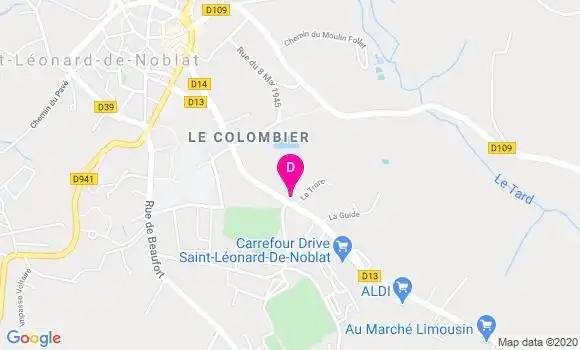 Localisation Laurence Laviale