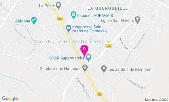 Localisation Philippe Gante