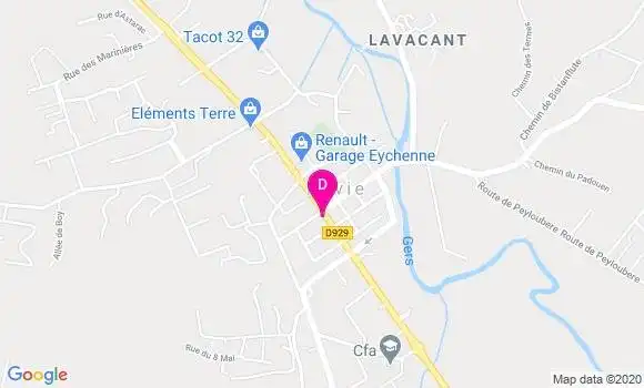 Localisation Fabienne Bajolle