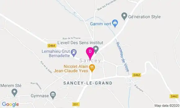 Localisation Valerie Messagier