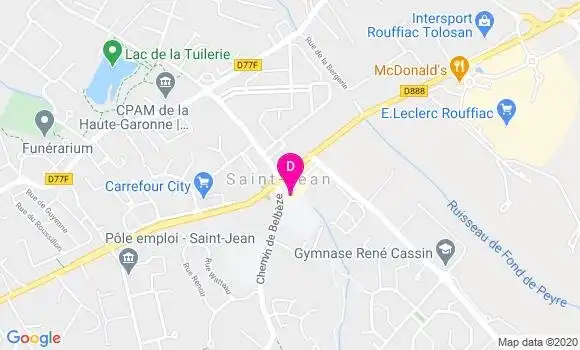 Localisation Hubert Leignac