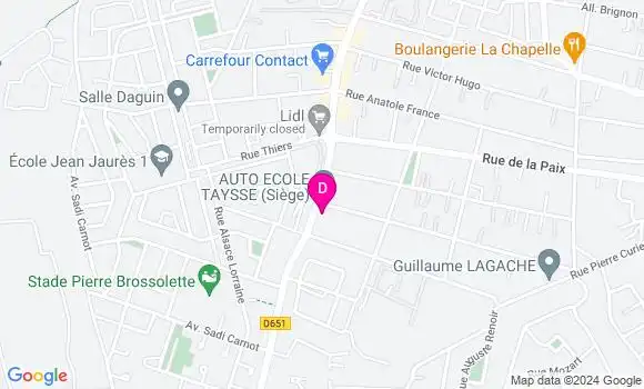 Localisation Gautier Pourtau