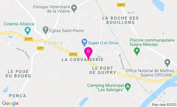 Localisation Severine Uguen