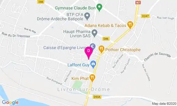 Localisation Frederique Barres