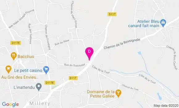 Localisation Sophie Liniere