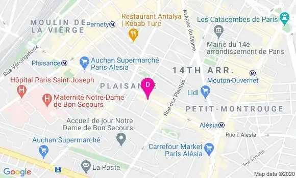 Localisation Emmanuelle Heninger