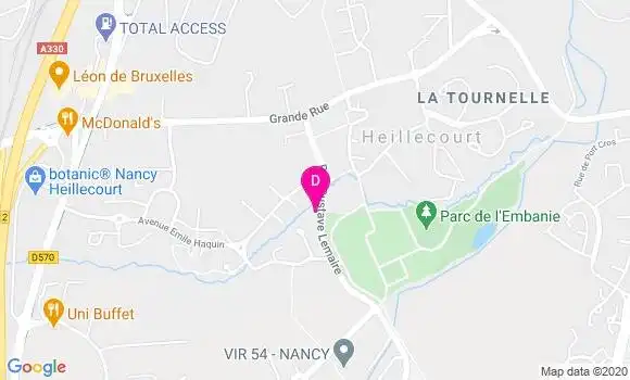 Localisation Pierre Compain