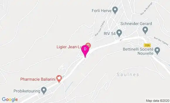 Localisation Jean Francois Bastien