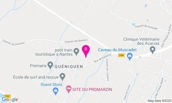 Localisation Thibault Chevreux