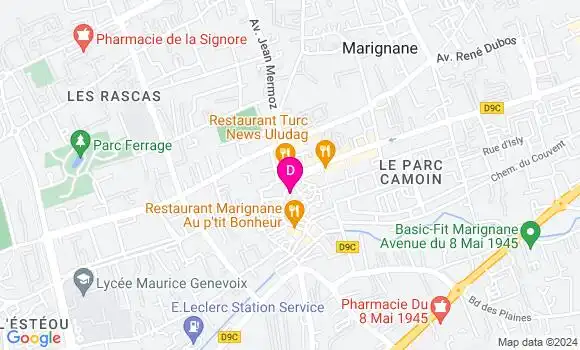 Localisation Tiphaine Laborie