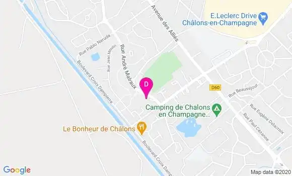 Localisation Agathe Drouet