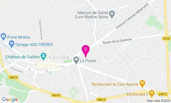 Localisation Ariane Teillet
