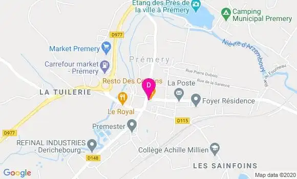 Localisation Nadine Dosjoub Bouchant