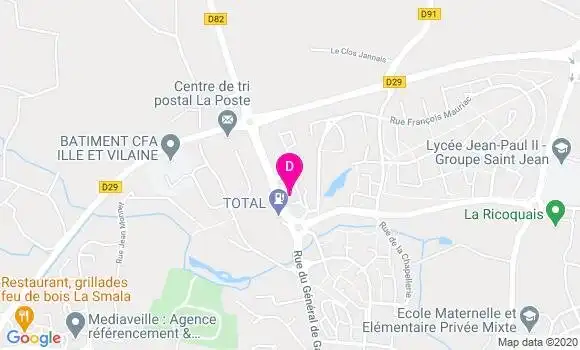 Localisation Karine Lamour
