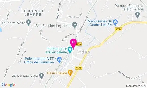 Localisation Cecile Benezit