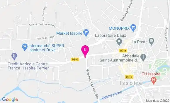 Localisation Aurelia Audouard